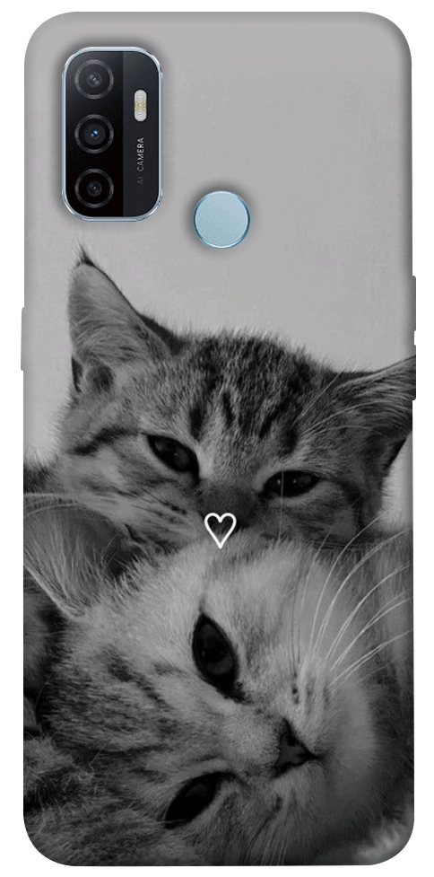 Чехол Grey cats для Oppo A32