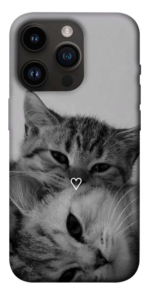 Чохол Grey cats для iPhone 14 Pro