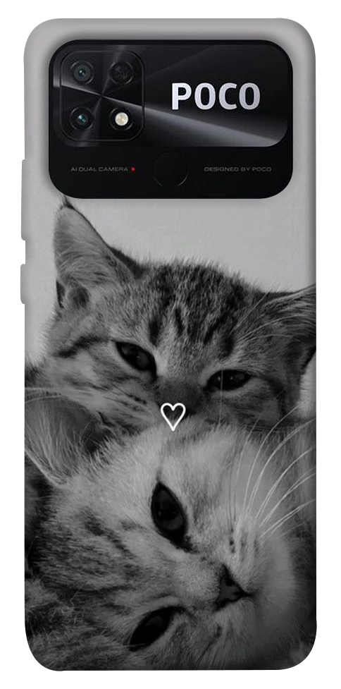 Чехол Grey cats для Xiaomi Poco C40