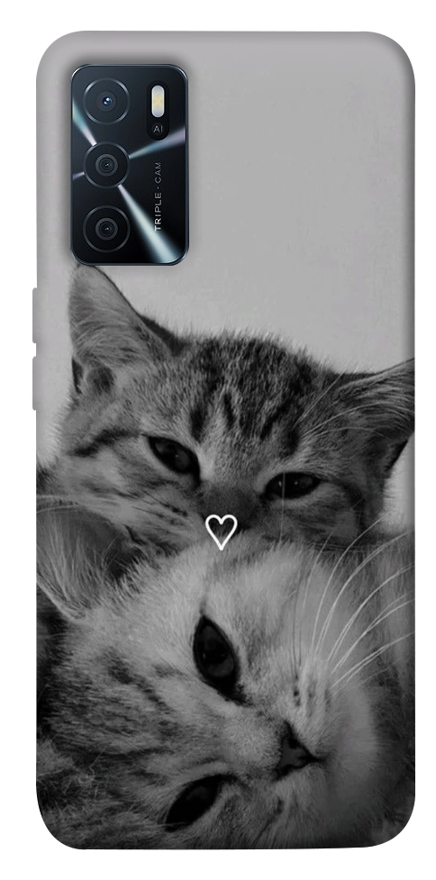 Чехол Grey cats для Oppo A16