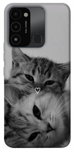 Чохол Grey cats для TECNO Spark 8C