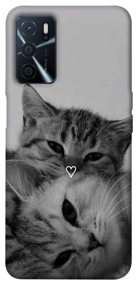 Чохол Grey cats для Oppo A54s