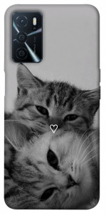 Чохол Grey cats для Oppo A54s