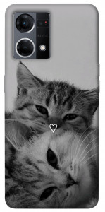 Чохол Grey cats для Oppo Reno 7 4G