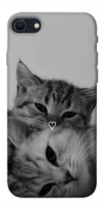 Чехол Grey cats для iPhone SE (2022)