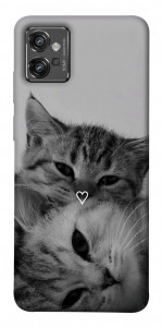 Чохол Grey cats для Motorola Moto G32