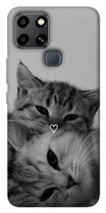 Чохол Grey cats для Infinix Smart 6