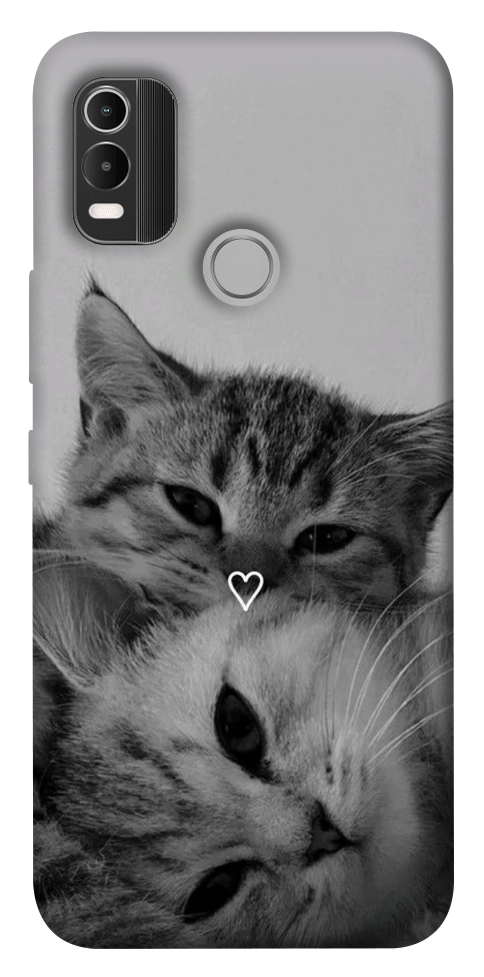 Чехол Grey cats для Nokia C21 Plus