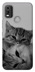 Чехол Grey cats для Nokia C21 Plus