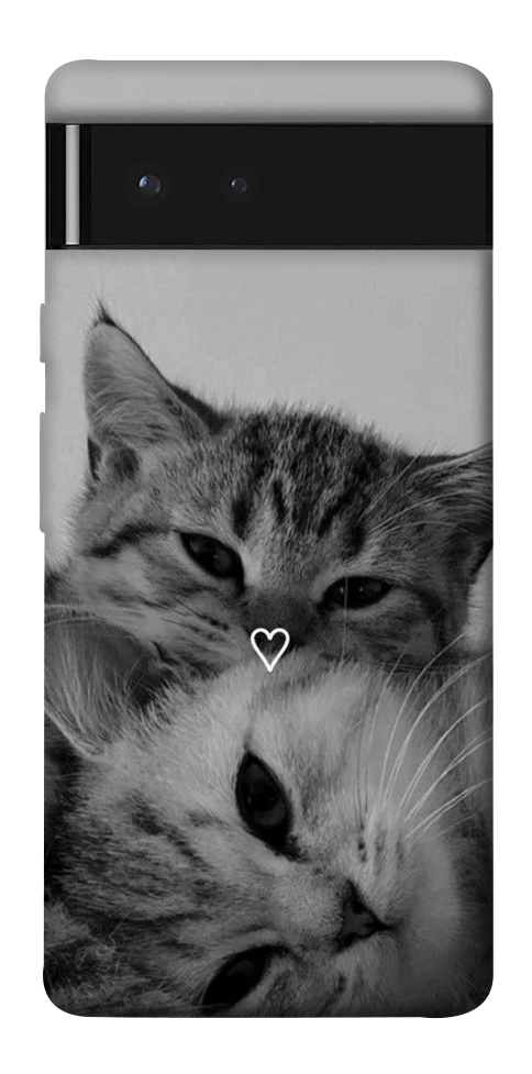 Чохол Grey cats для Google Pixel 6