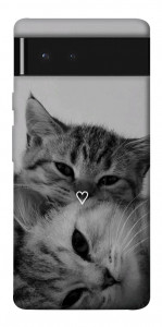 Чехол Grey cats для Google Pixel 6