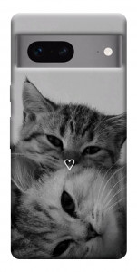 Чехол Grey cats для Google Pixel 7