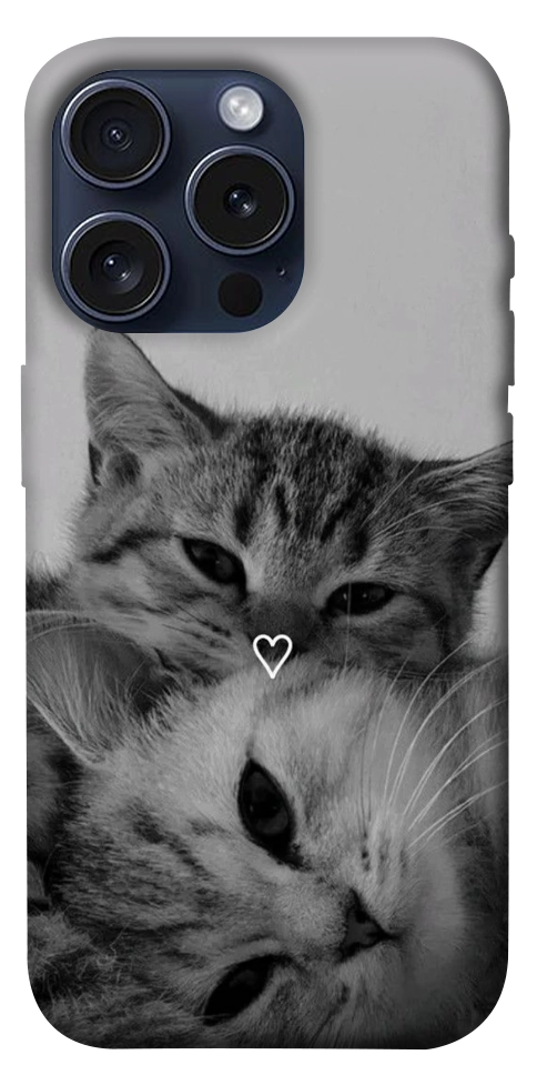 Чехол Grey cats для iPhone 15 Pro