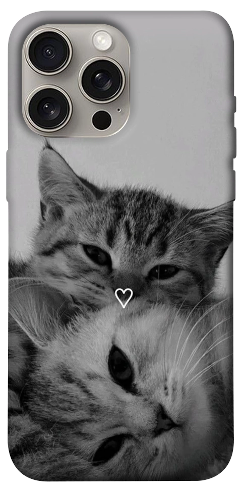 Чохол Grey cats для iPhone 15 Pro Max