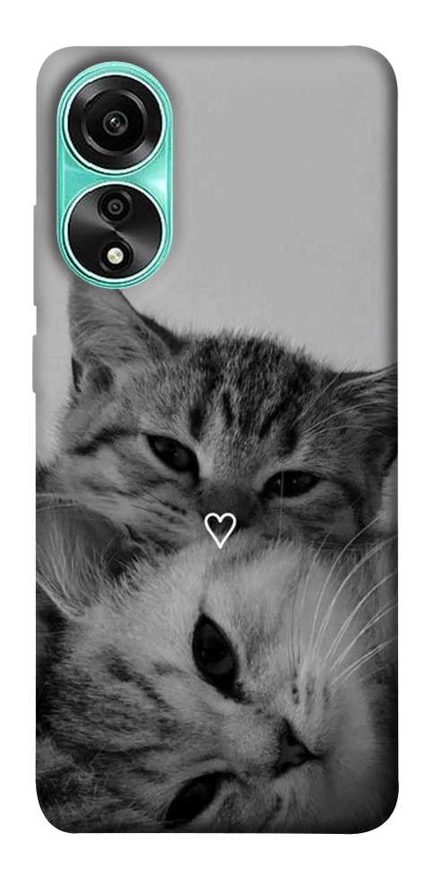 Чохол Grey cats для Oppo A78 4G