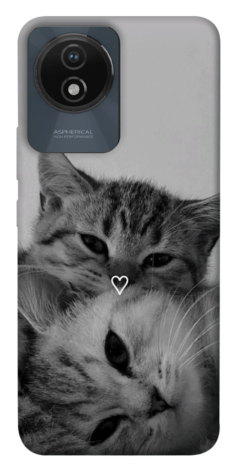 Чехол Grey cats для Vivo Y02