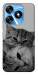 Чехол Grey cats для TECNO Spark 10
