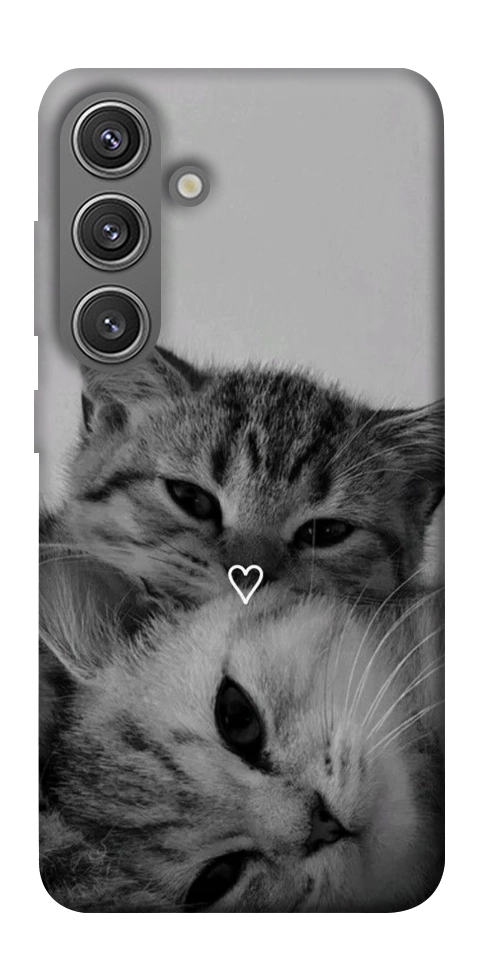Чохол Grey cats для Galaxy S24