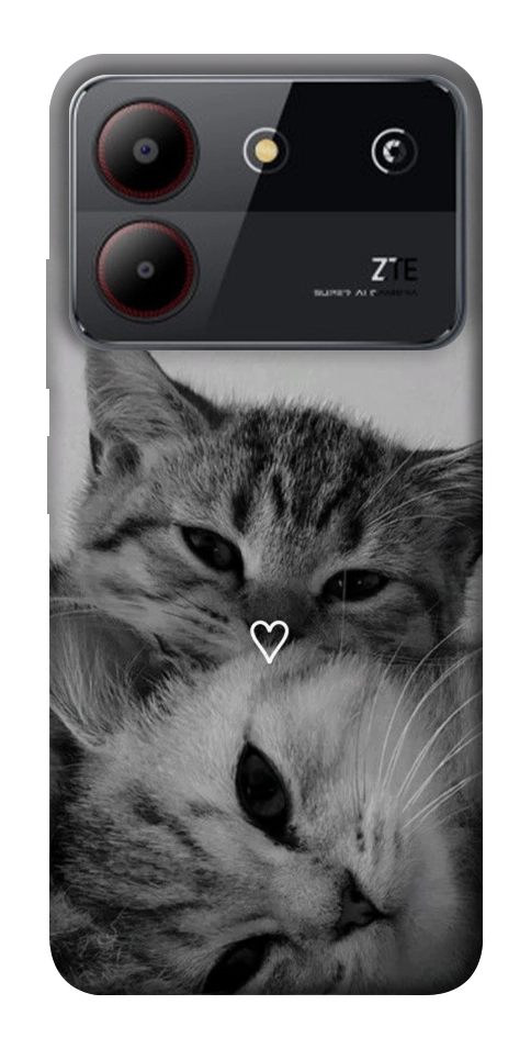 Чехол Grey cats для ZTE Blade A54 4G