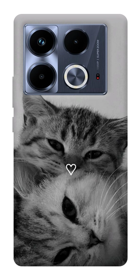 Чохол Grey cats для Infinix Note 40 4G