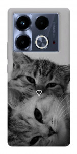 Чохол Grey cats для Infinix Note 40 4G