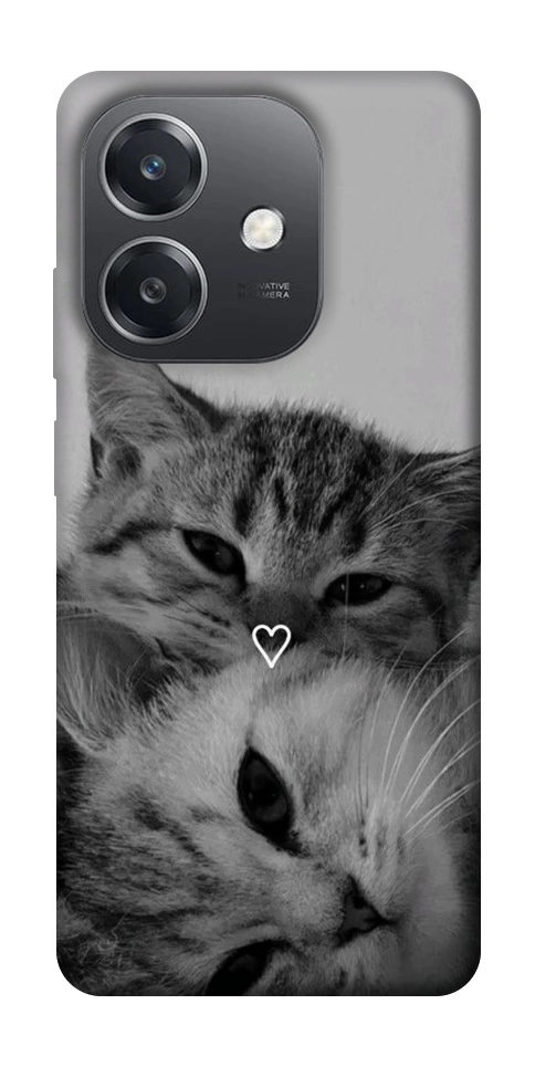 Чохол Grey cats для Oppo A3 4G