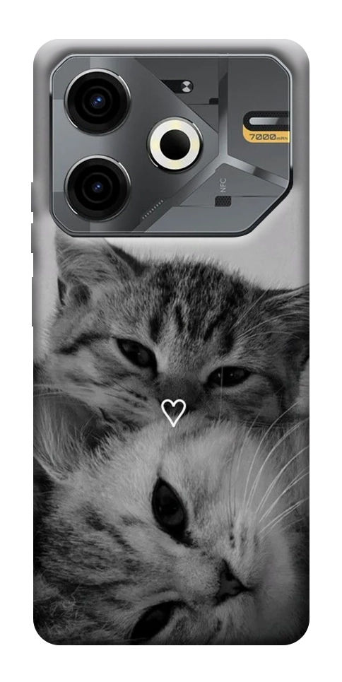 Чехол Grey cats для TECNO Pova 6 Neo (LI6)