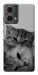 Чехол Grey cats для Motorola Moto G85