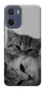 Чохол Grey cats для Motorola Moto E15