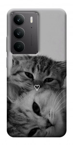 Чохол Grey cats для Realme C75