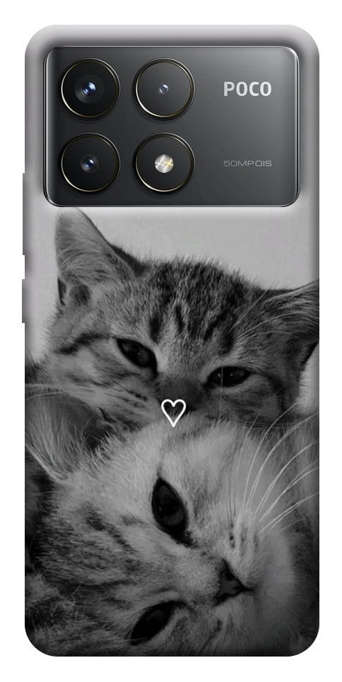 Чехол Grey cats для Xiaomi Poco F6 Pro