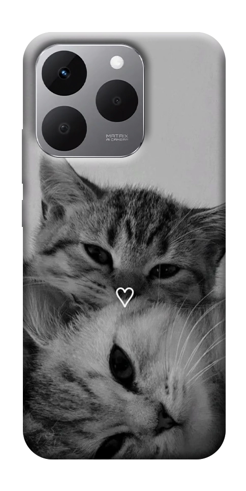 Чохол Grey cats для Realme 15T