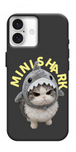 Чехол Kitty shark для iPhone 16 Plus