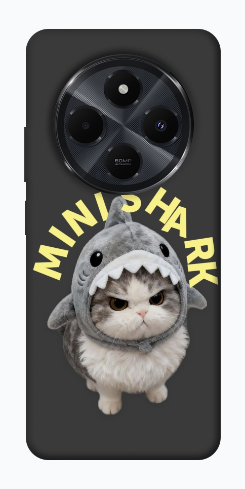 Чехол Kitty shark для Xiaomi Redmi 14C