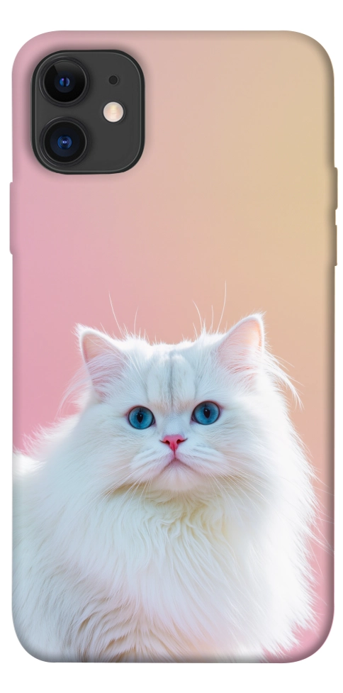 Чохол Pastel kitty для iPhone 11