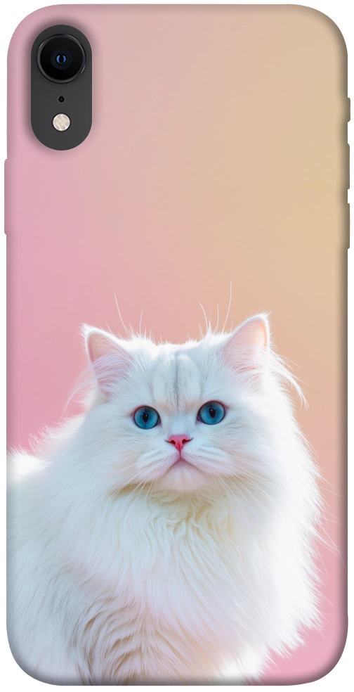 Чохол Pastel kitty для iPhone XR