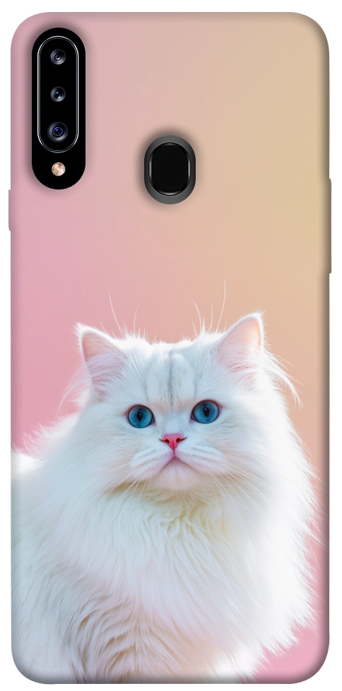 Чехол Pastel kitty для Galaxy A20s (2019)