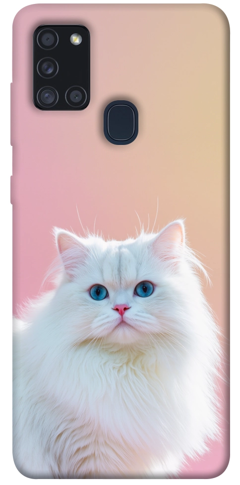 Чехол Pastel kitty для Galaxy A21s (2020)