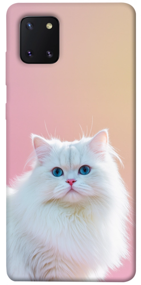 Чохол Pastel kitty для Galaxy Note 10 Lite (2020)