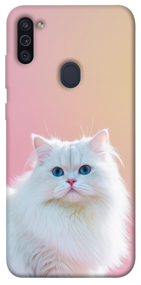 Чохол Pastel kitty для Galaxy M11 (2020)
