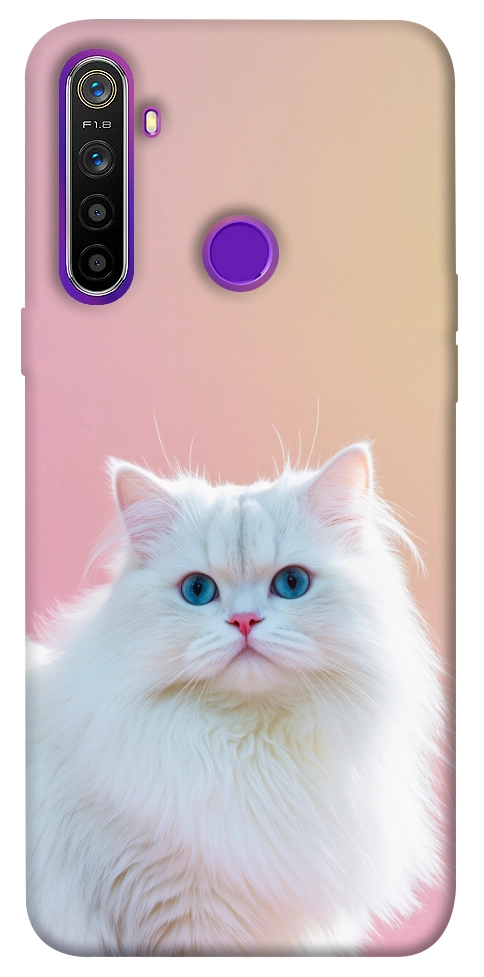 Чехол Pastel kitty для Realme 5
