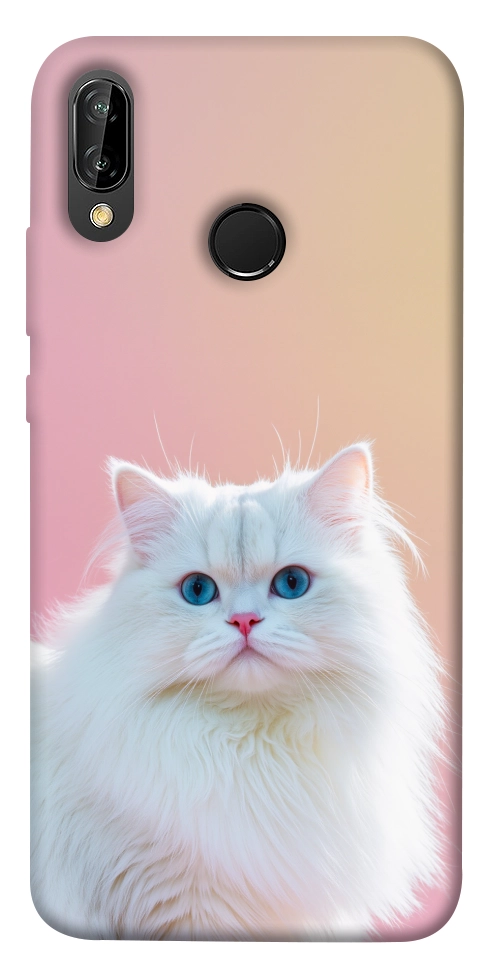 Чохол Pastel kitty для Huawei P20 Lite