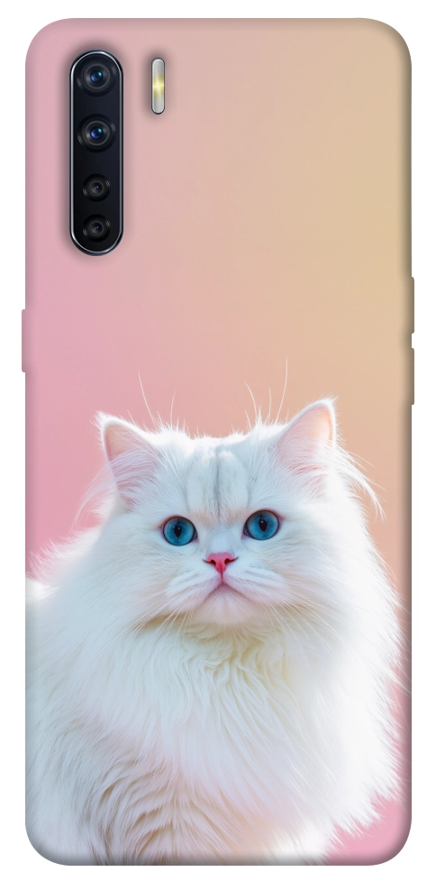 Чехол Pastel kitty для Oppo A91