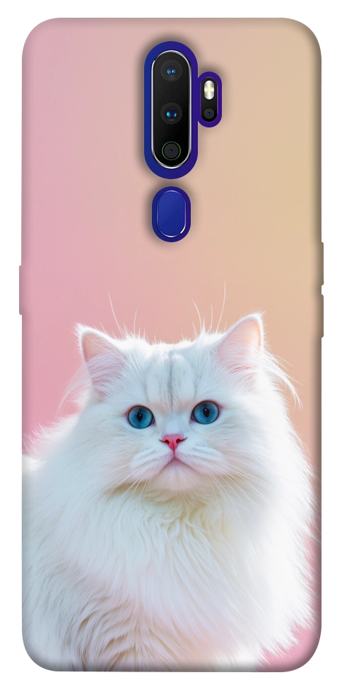 Чехол Pastel kitty для Oppo A9 (2020)