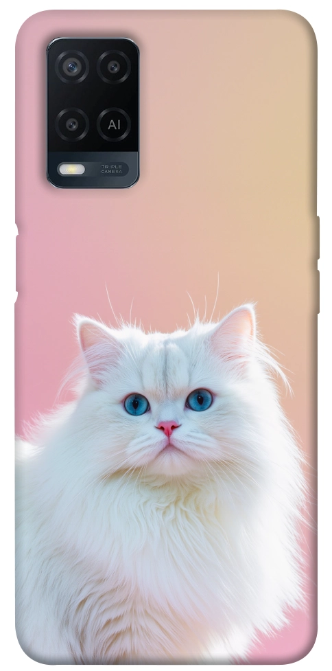 Чохол Pastel kitty для Oppo A54 4G