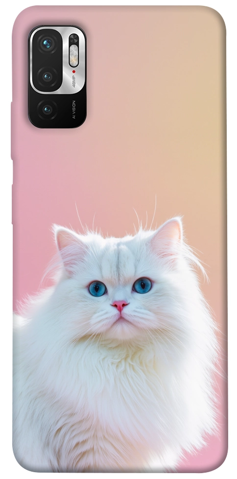 Чехол Pastel kitty для Xiaomi Redmi Note 10 5G