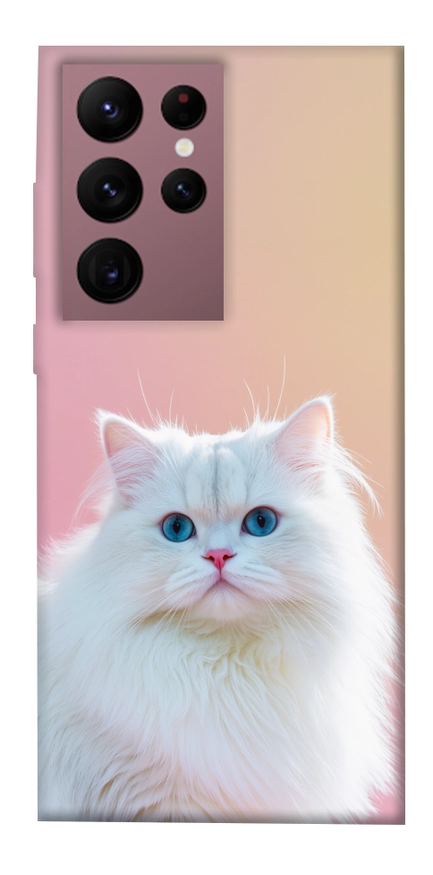 Чехол Pastel kitty для Galaxy S22 Ultra