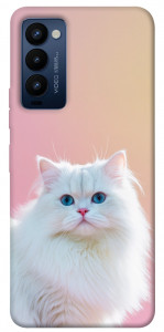 Чохол Pastel kitty для Tecno Camon 18 P
