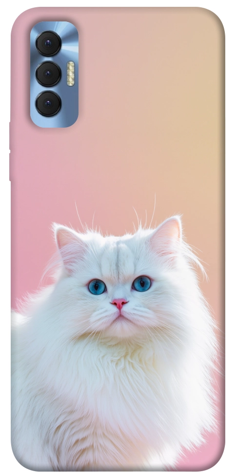 Чехол Pastel kitty для TECNO Spark 8P