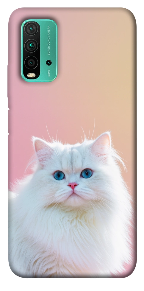 Чехол Pastel kitty для Xiaomi Redmi Note 9 4G